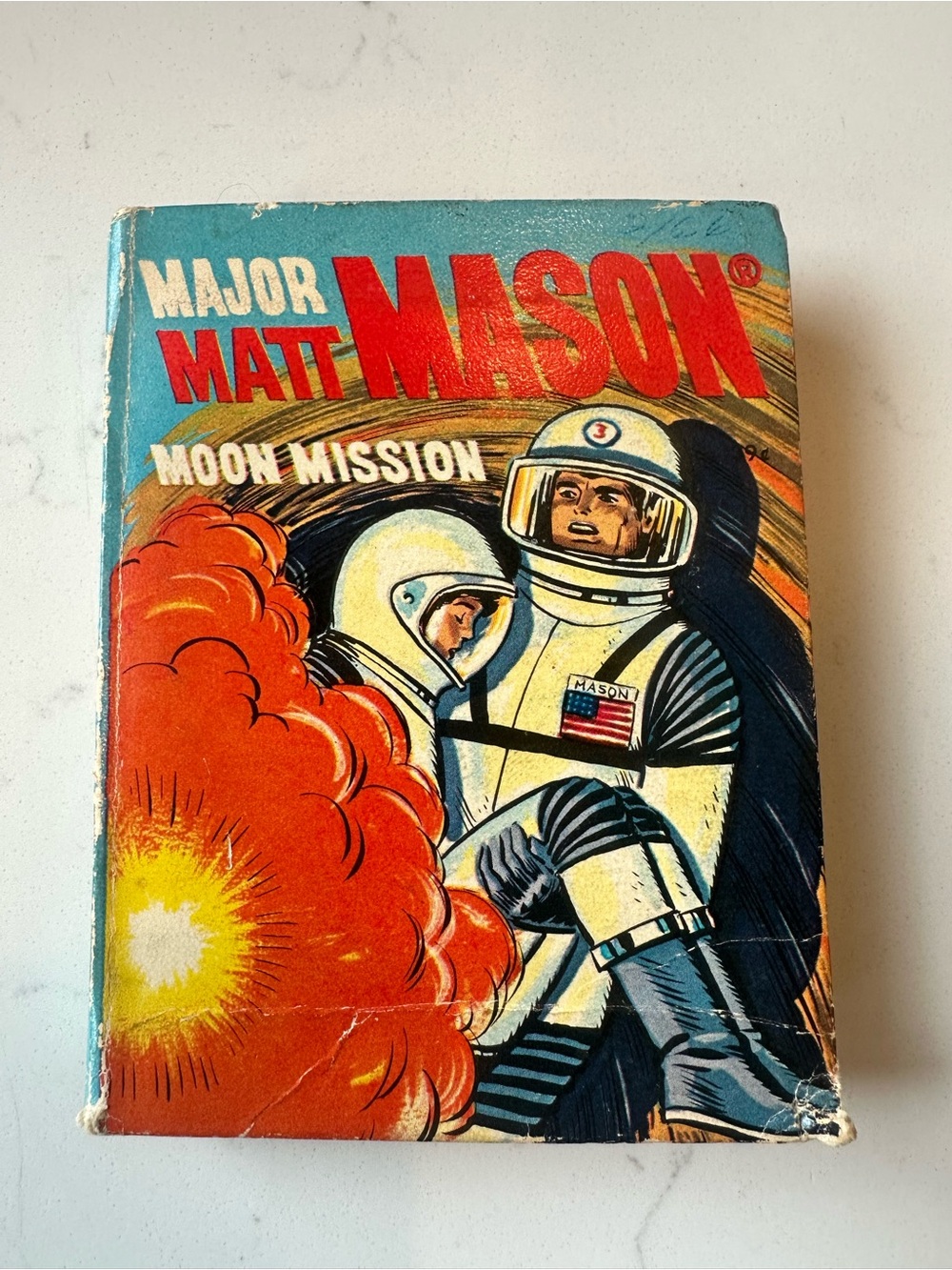 Major Matt Mason Moon Mission Vintage Big Little Book #22